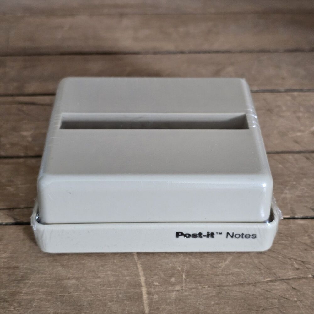 3M Post-it Notes Pop-Up Metal Dispenser R-330 With 1 Pad R-330 Beige Sealed